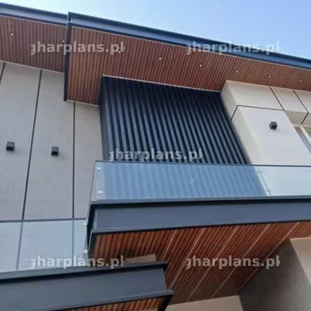 Louvers and lights at elevation Louvers and lights at elevation