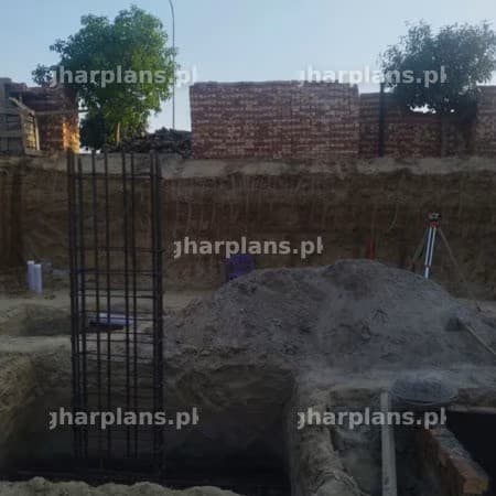 Preparation of column erection for column pouring Preparation of column erection for column pouring