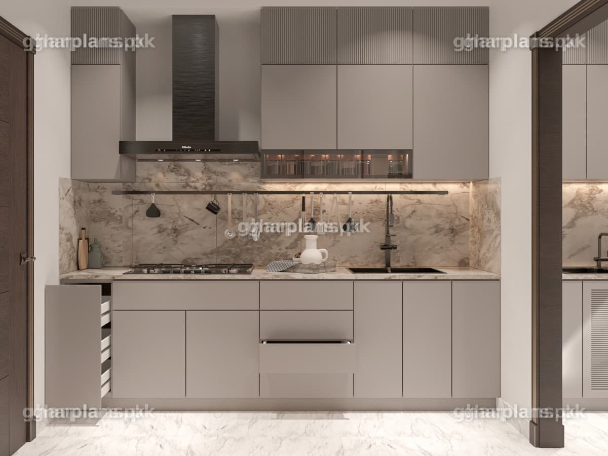Stylish Small Open Kitchen Design in Pakistan Stylish Small Open Kitchen Design in Pakistan