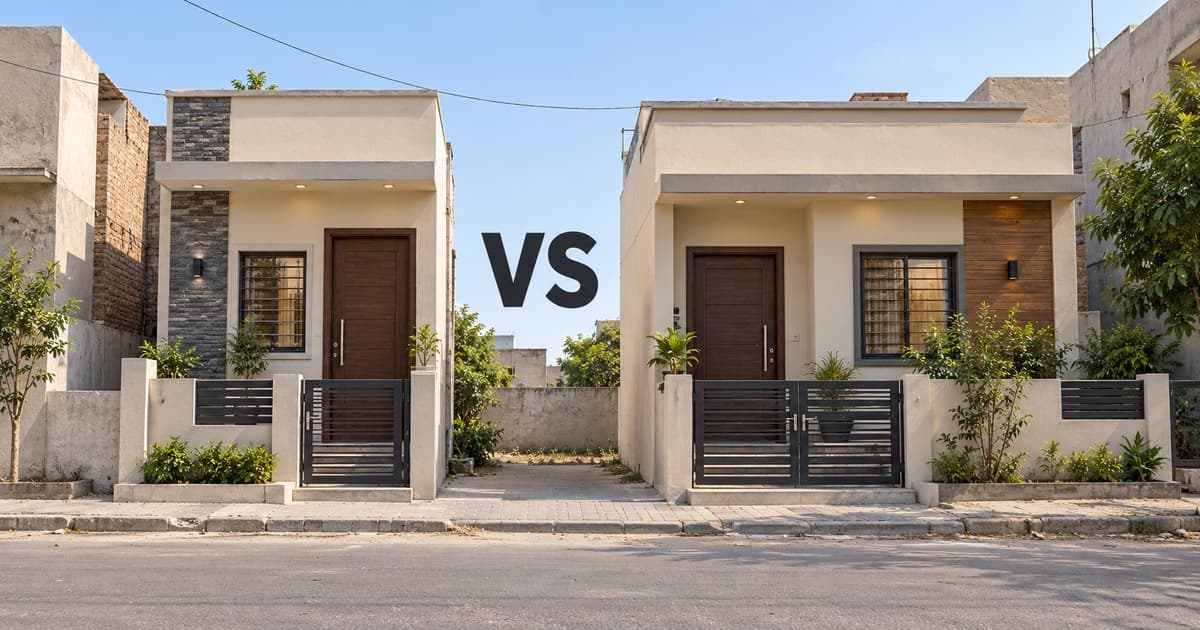 2.5 Marla Double Storey A Quality House vs 2 Marla Four Storey A Quality House 2.5 Marla Double Storey A Quality House vs 2 Marla Four Storey A Quality House