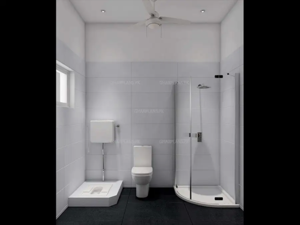 Interior design for bathroom