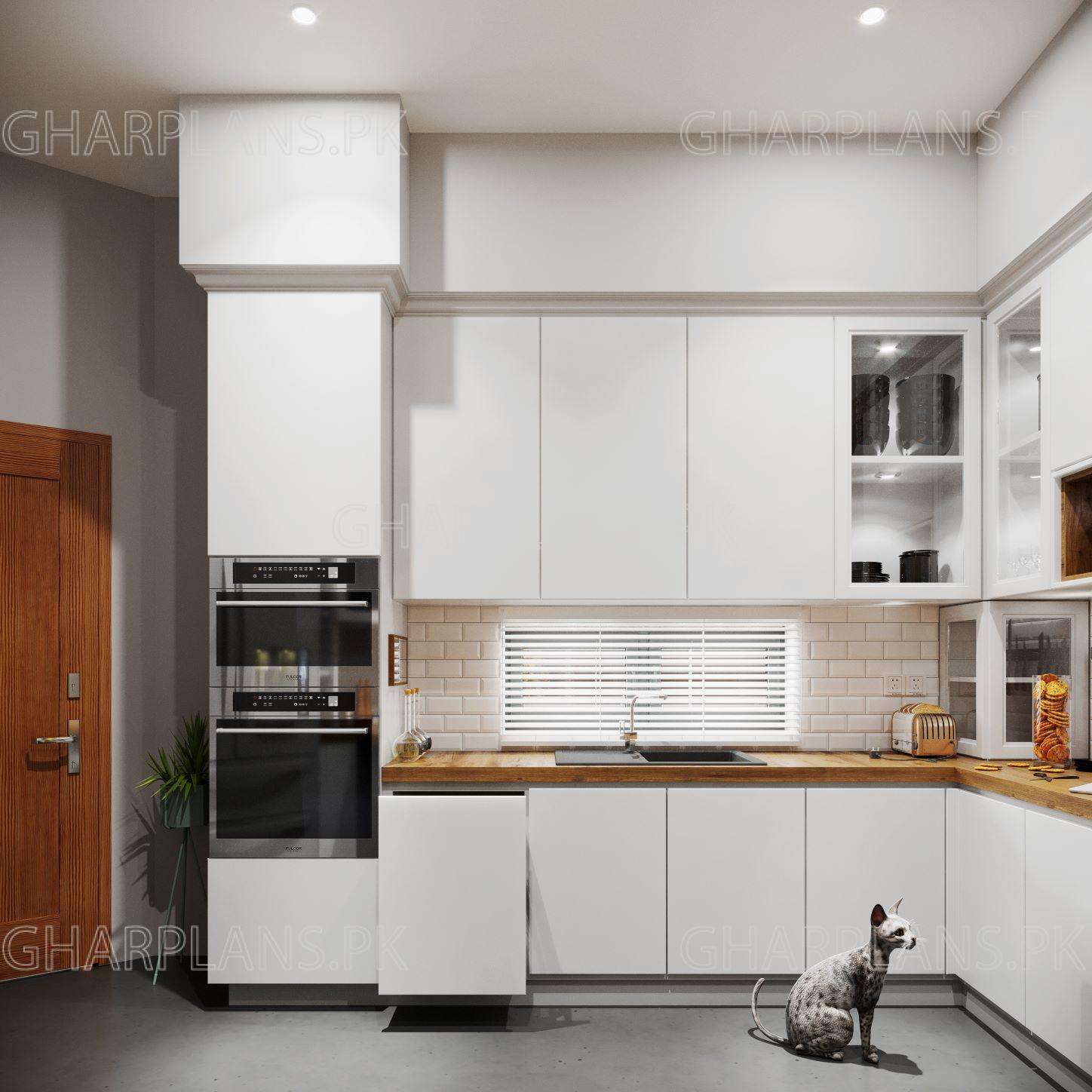 Free Beautiful Pakistani Kitchen Design To Be Adored Ghar Plans   5 