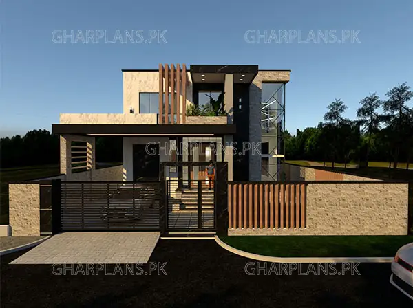 Sensational 500 yards house design Bahria town Karachi feature