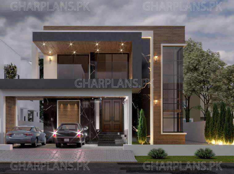 1 Kanal house elevation designs