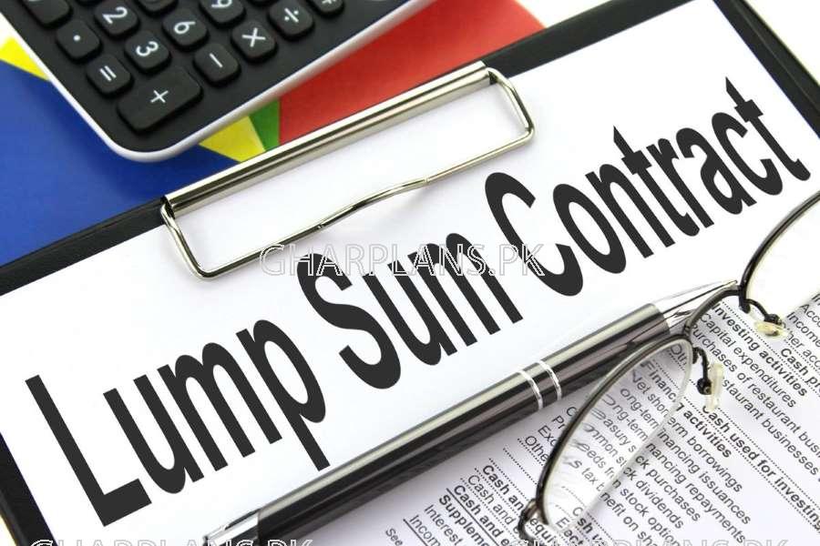 Lump Sum Contract-Construction Contracts for Houses in Pakistan