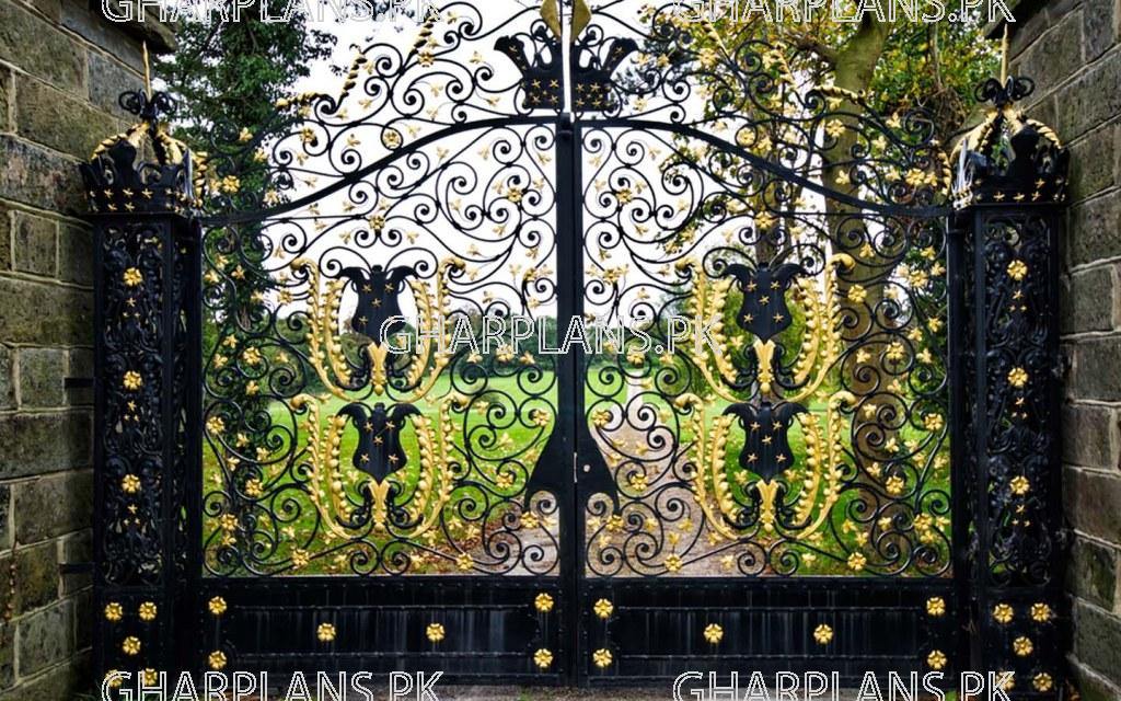 Stylish Palace Gates-Front gate designs