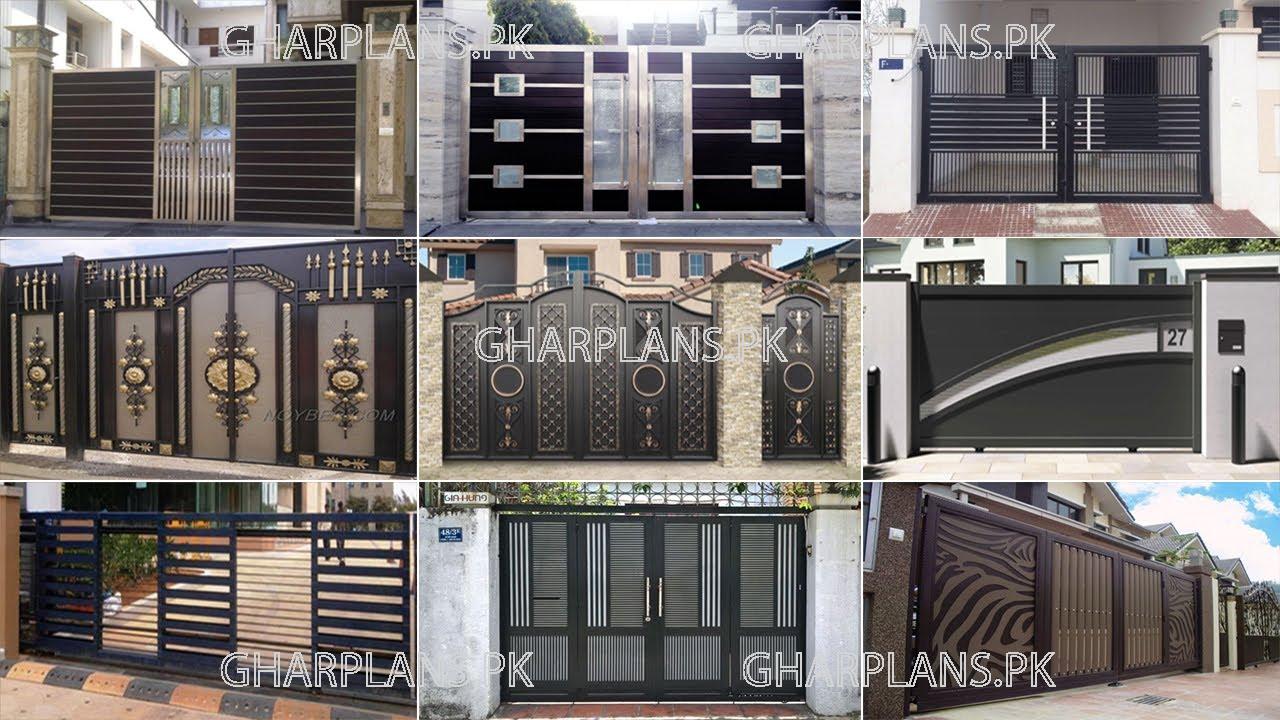 Beautiful Front Gate Designs Ghar Plans