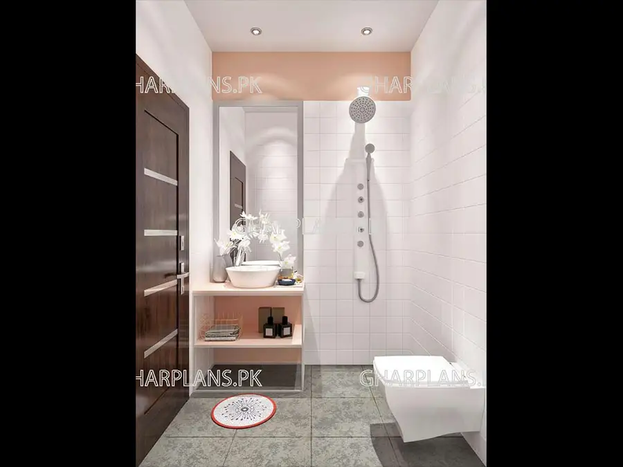Small Bathroom Design with Shower