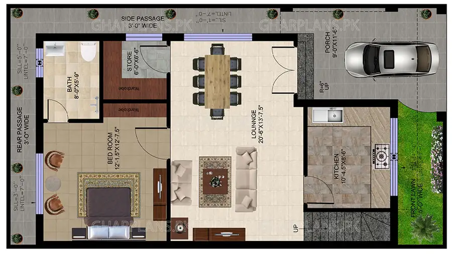 dha-5-marla-house-map-with-4-bedrooms-ghar-plans