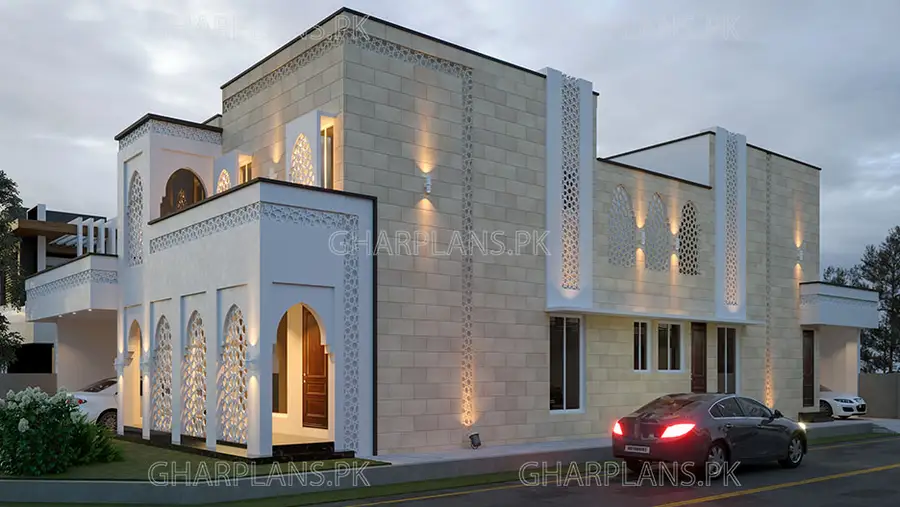 New 1 Kanal Pakistan House Elevation Design