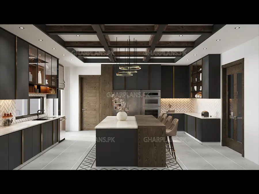 Grand And Luxurious Kitchen Design