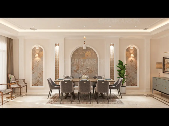 Classical Meets Modern Dinning Room